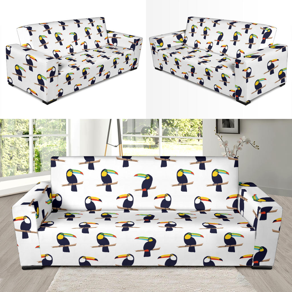 Toucan Print Design LKS305 Sofa Slipcover