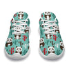 Panda Bear Cute Themed Print Athletic Shoes