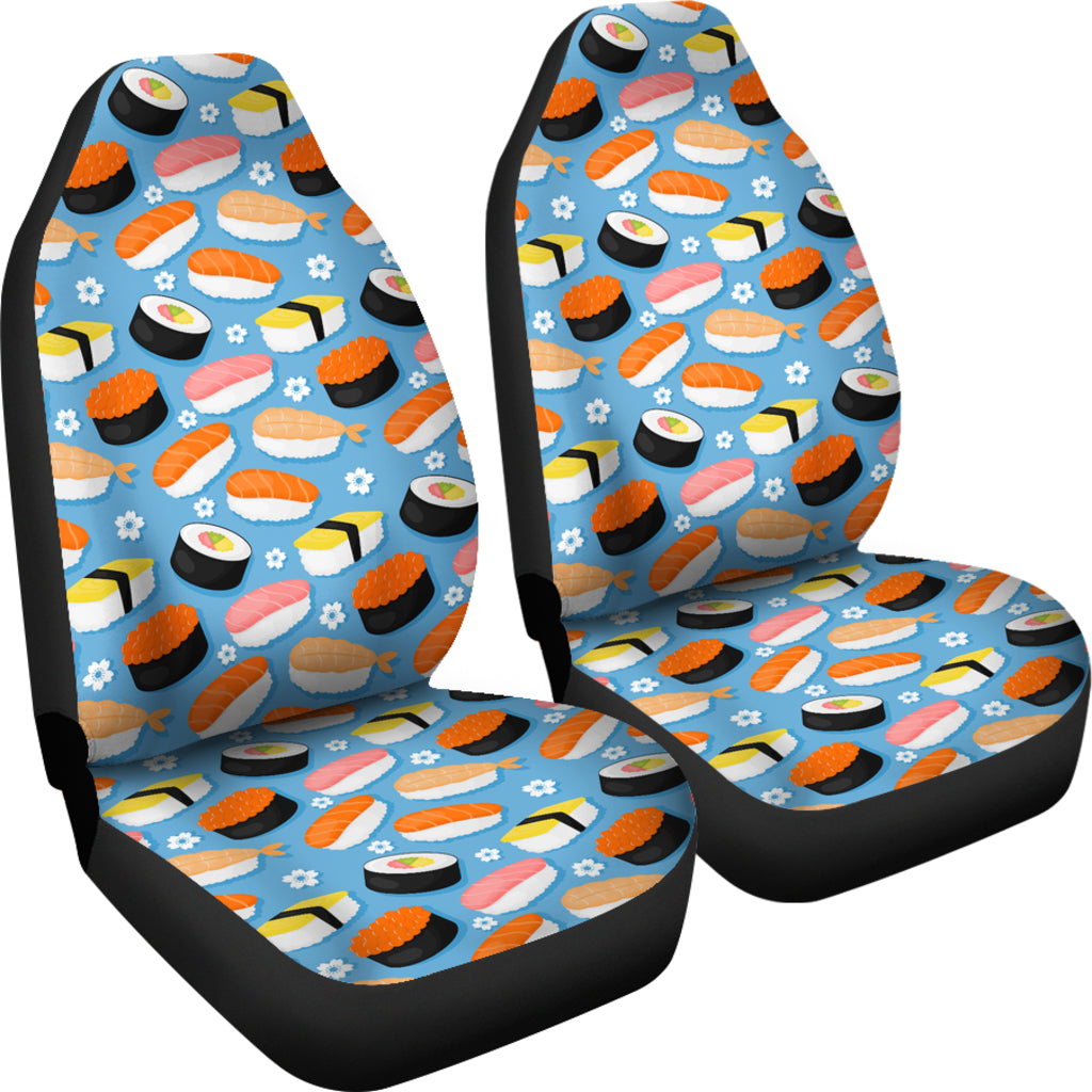 Sushi Print Design LKS304 Car Seat Covers