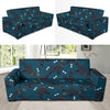 Schnauzers Pattern Print Design A04 Sofa Slipcover