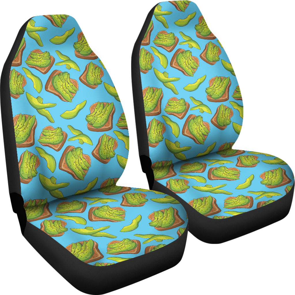 Sandwich Avocado Print Design LKS306 Car Seat Covers