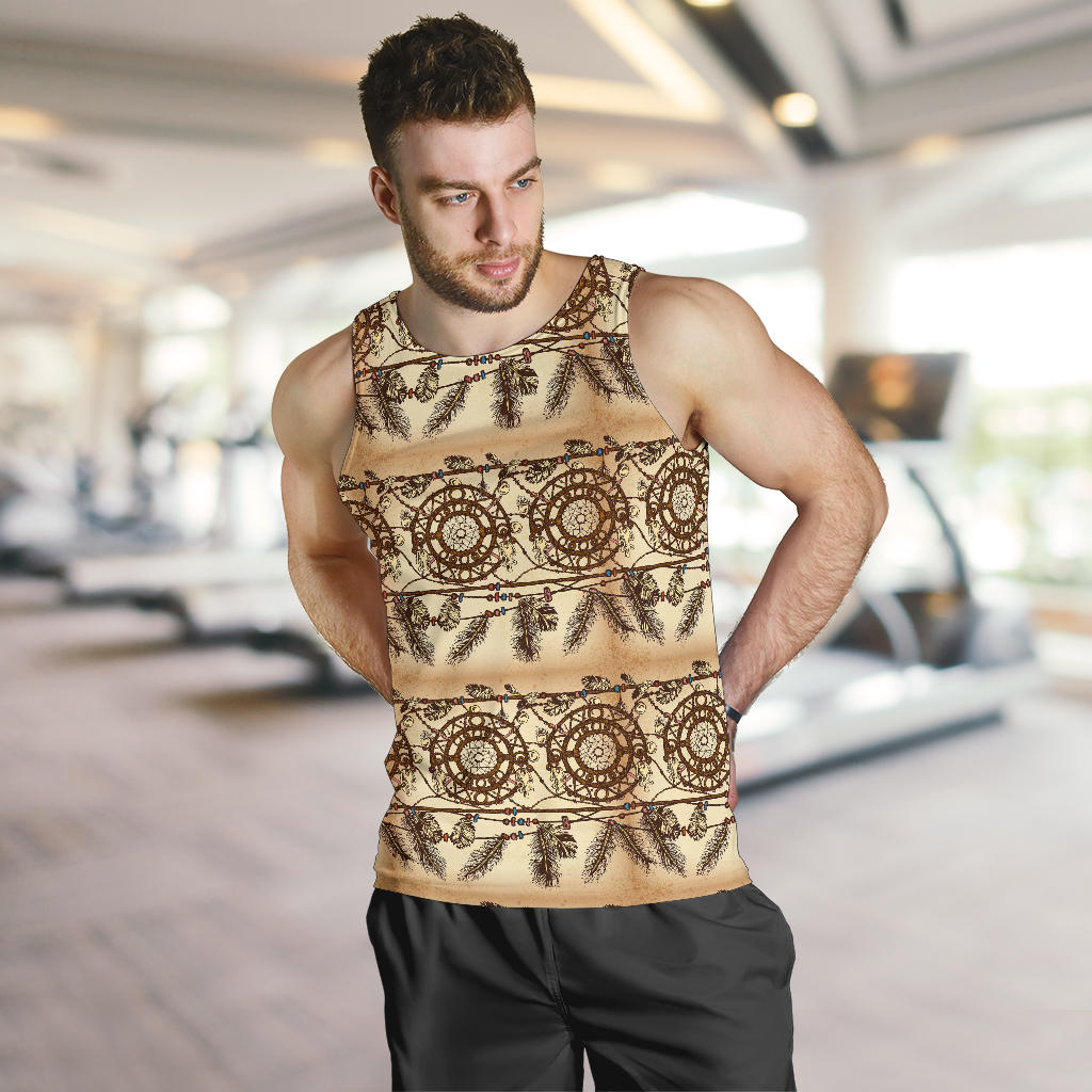 Dream catcher vintage native Men Tank Top