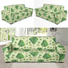 Leek Pattern Print Design 04 Sofa Slipcover