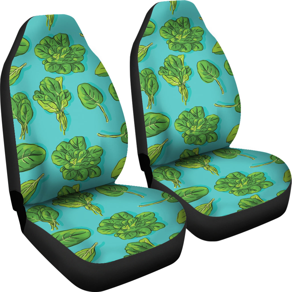 Spinach Print Design LKS301 Car Seat Covers