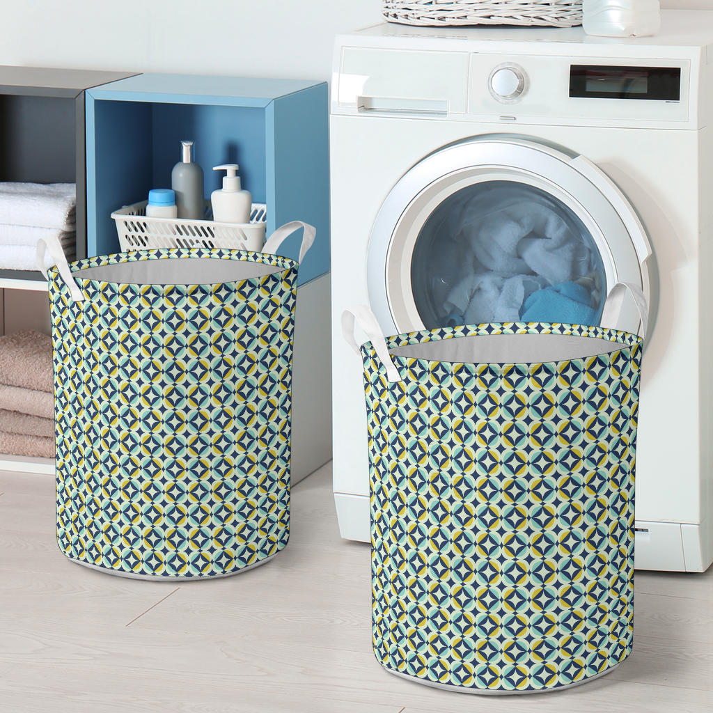 Swedish Design Pattern Laundry Basket