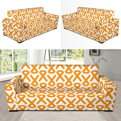 Appendix cancer Pattern Print Design 02 Sofa Slipcover