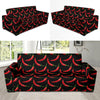 Chilli Pepper Pattern Print Design 01 Sofa Slipcover