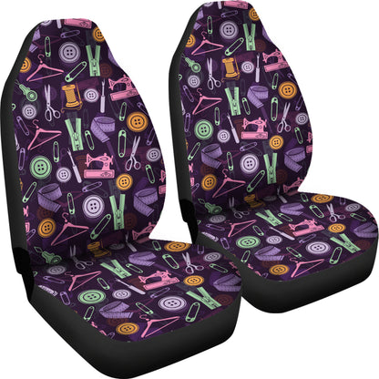 Sewing Equipment Print Design LKS306 Car Seat Covers
