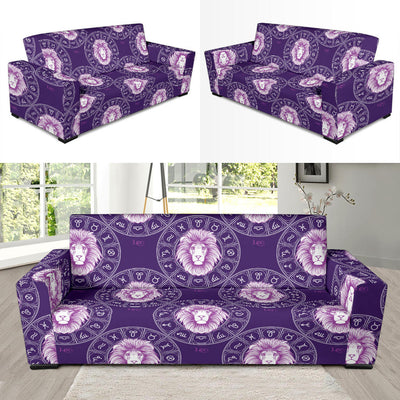 Leo Pattern Print Design 04 Sofa Slipcover