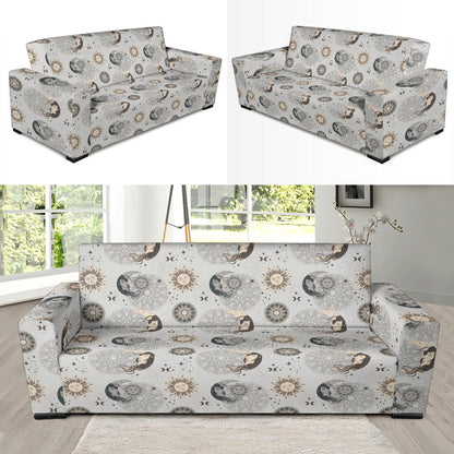 Sun Moon Print Design LKS302 Sofa Slipcover
