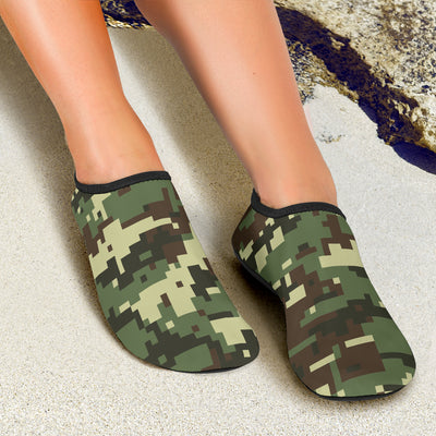 ACU Digital Army Camouflage Aqua Water Shoes