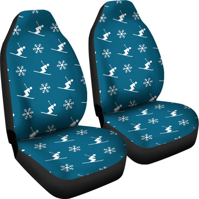 Ski Print Design LKS301 Car Seat Covers