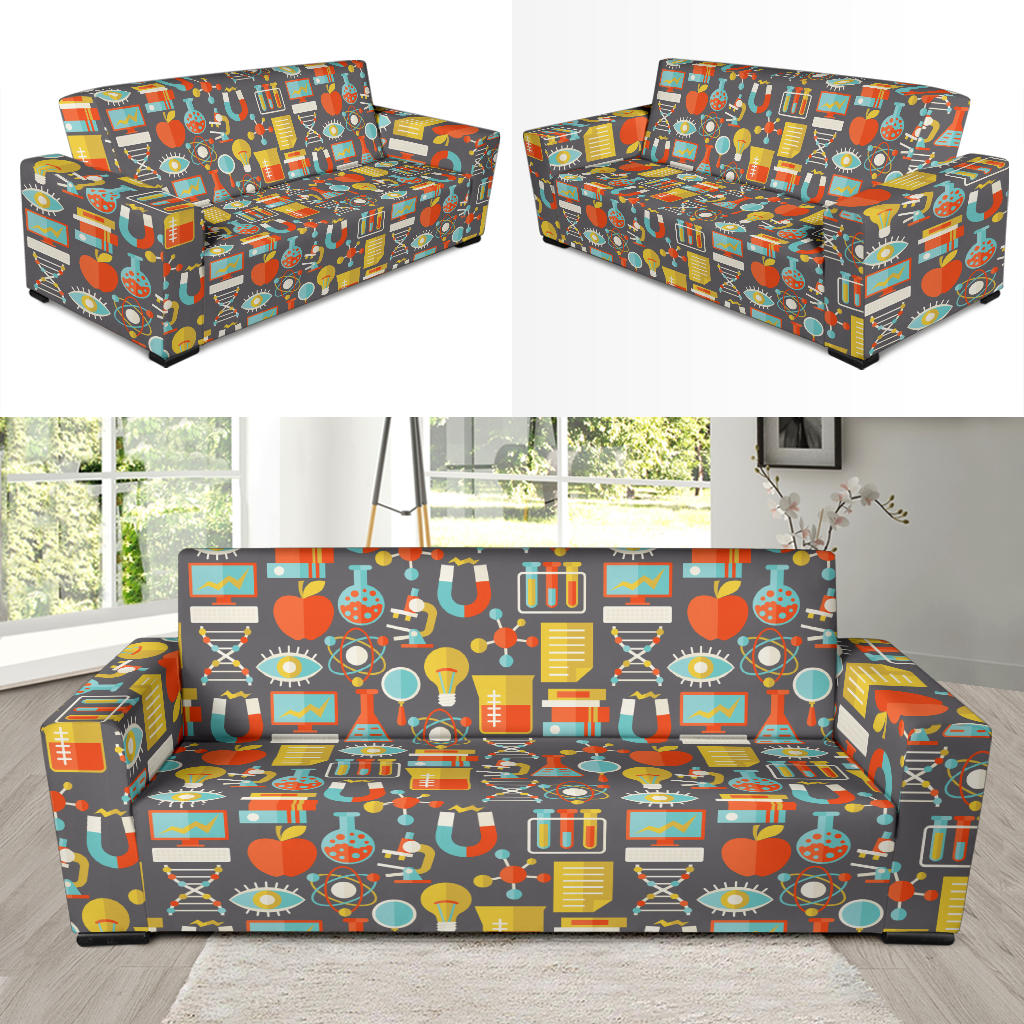 Science Print Design LKS302 Sofa Slipcover