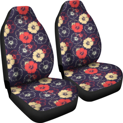 Tropical Flower Print Design LKS302 Car Seat Covers