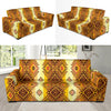 Native Pattern Print Design A09 Sofa Slipcover