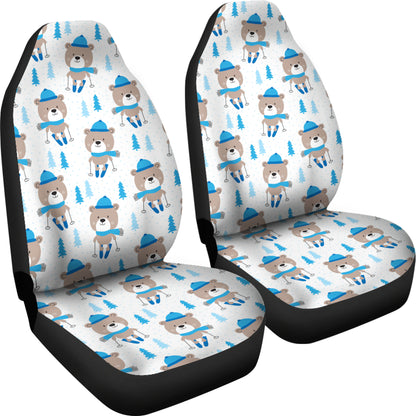Ski Print Design LKS306 Car Seat Covers
