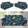 Robot Pattern Print Design A05 Sofa Slipcover