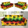 Rasta Pattern Print Design A02 Sofa Slipcover