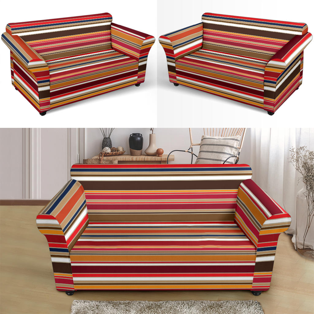 Serape Print Design LKS301 Loveseat Couch Slipcover