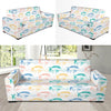 Armadillo Pattern Print Design 05 Sofa Slipcover