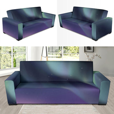 Aurora Borealis Pattern Print Design 01 Sofa Slipcover