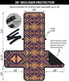 Aztec Pattern Print Design 09 Recliner Cover Protector