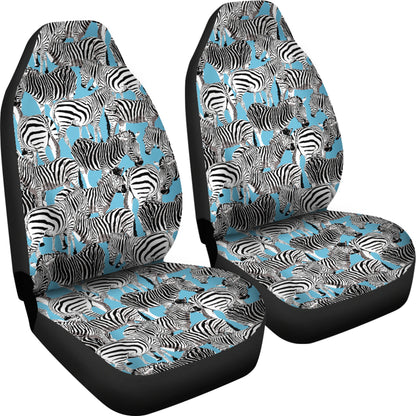 Zebra Print Design LKS305 Car Seat Covers