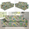 Parakeet Pattern Print Design A02 Sofa Slipcover