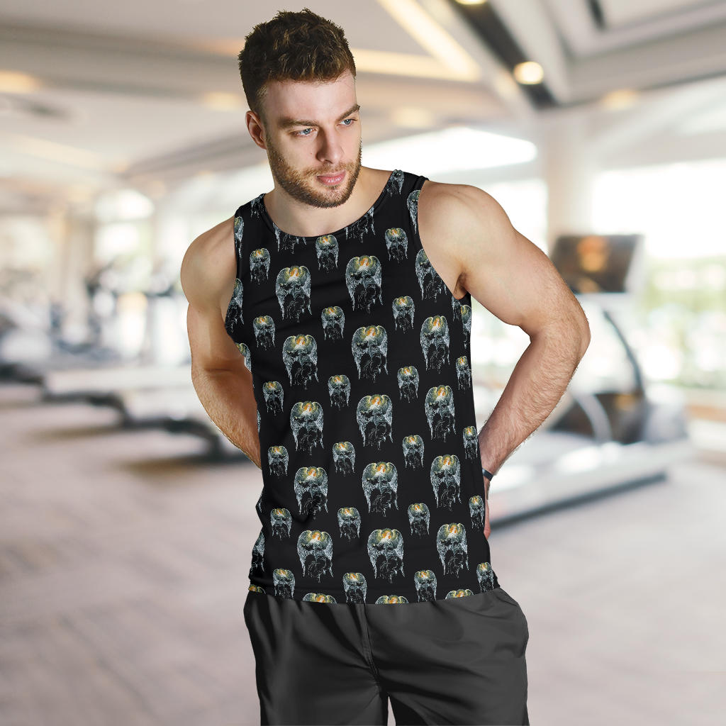 Angel with Wings Cute Design Print Men Tank Top