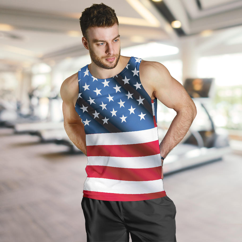 American flag Classic Men Tank Top