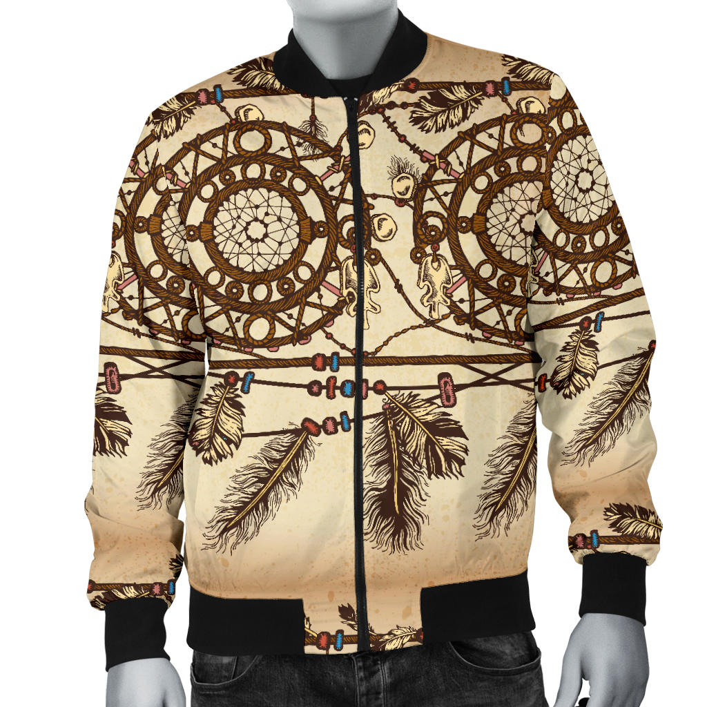 Dream catcher vintage native Men Bomber Jacket