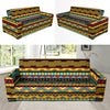 African Pattern Print Design 03 Sofa Slipcover