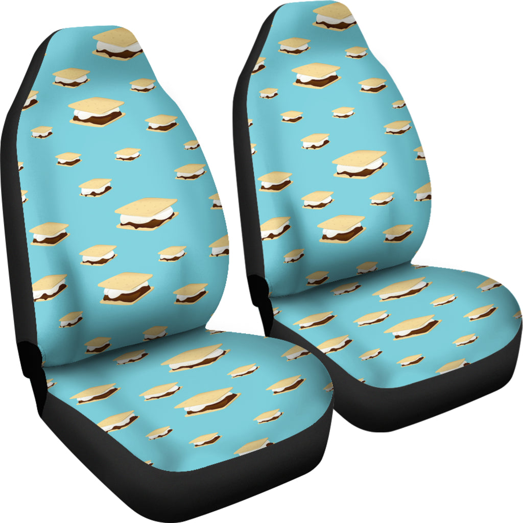 S_Mores Print Design LKS302 Car Seat Covers