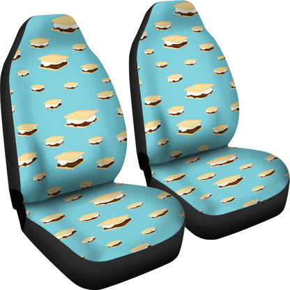 S_Mores Print Design LKS302 Car Seat Covers