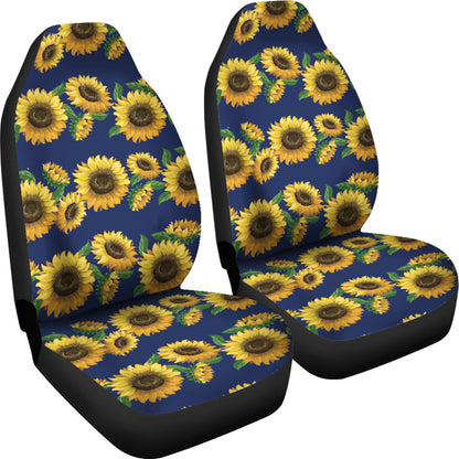 Sunflower Print Design LKS307 Car Seat Covers