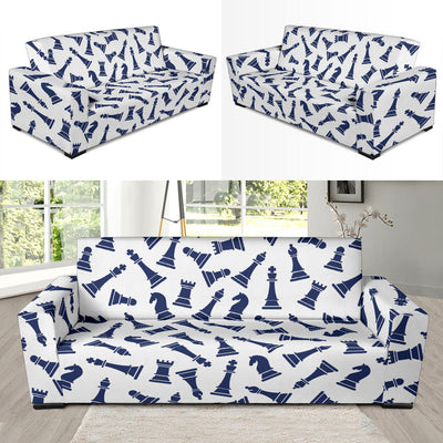 Chess Pattern Print Design 03 Sofa Slipcover