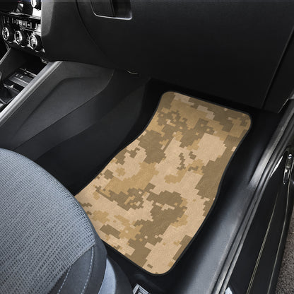 ACU Digital Desert Camouflage Car Floor Mats Front Back