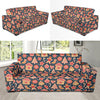 Gingerbread Pattern Print Design 03 Sofa Slipcover