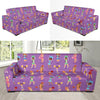 Cheerleader Pattern Print Design 02 Sofa Slipcover