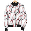 Baseball Pattern Men Bomber Jacket