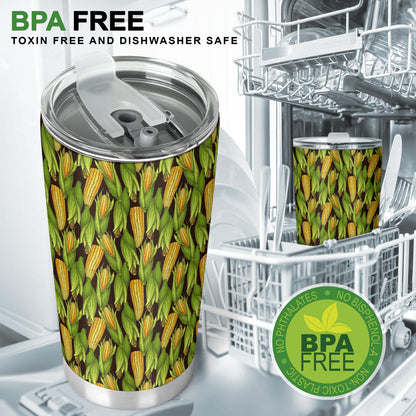 Agricultural Corn cob Print Tumbler
