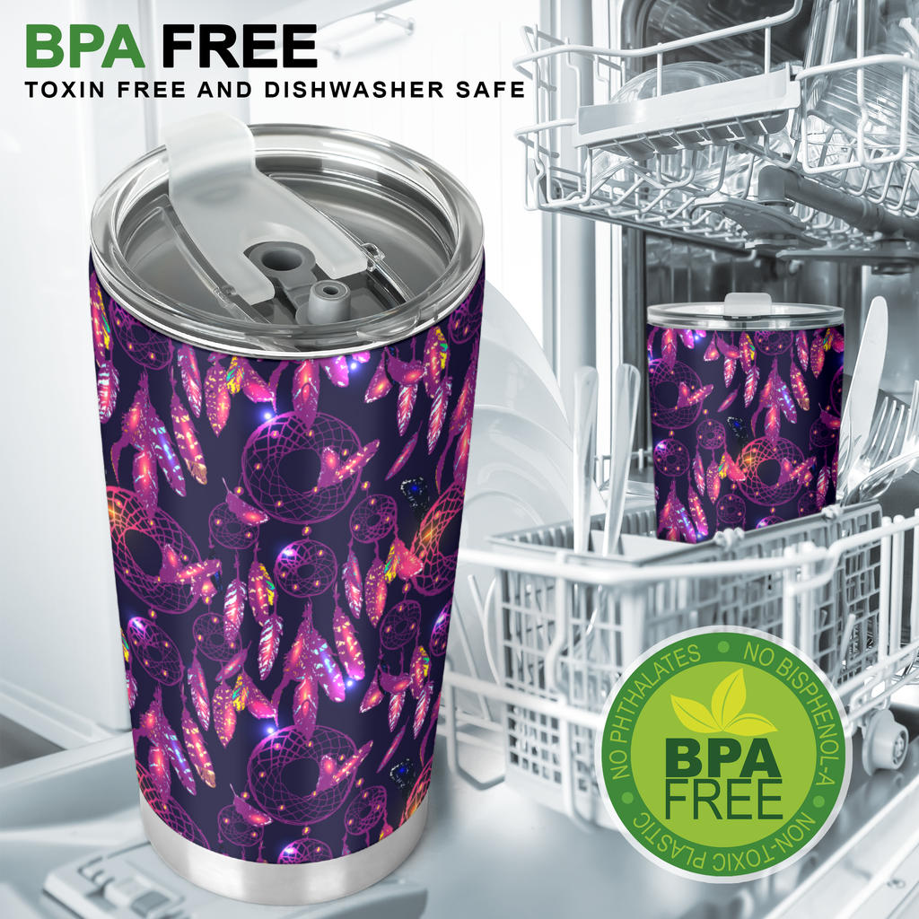Dream catcher neon Tumbler