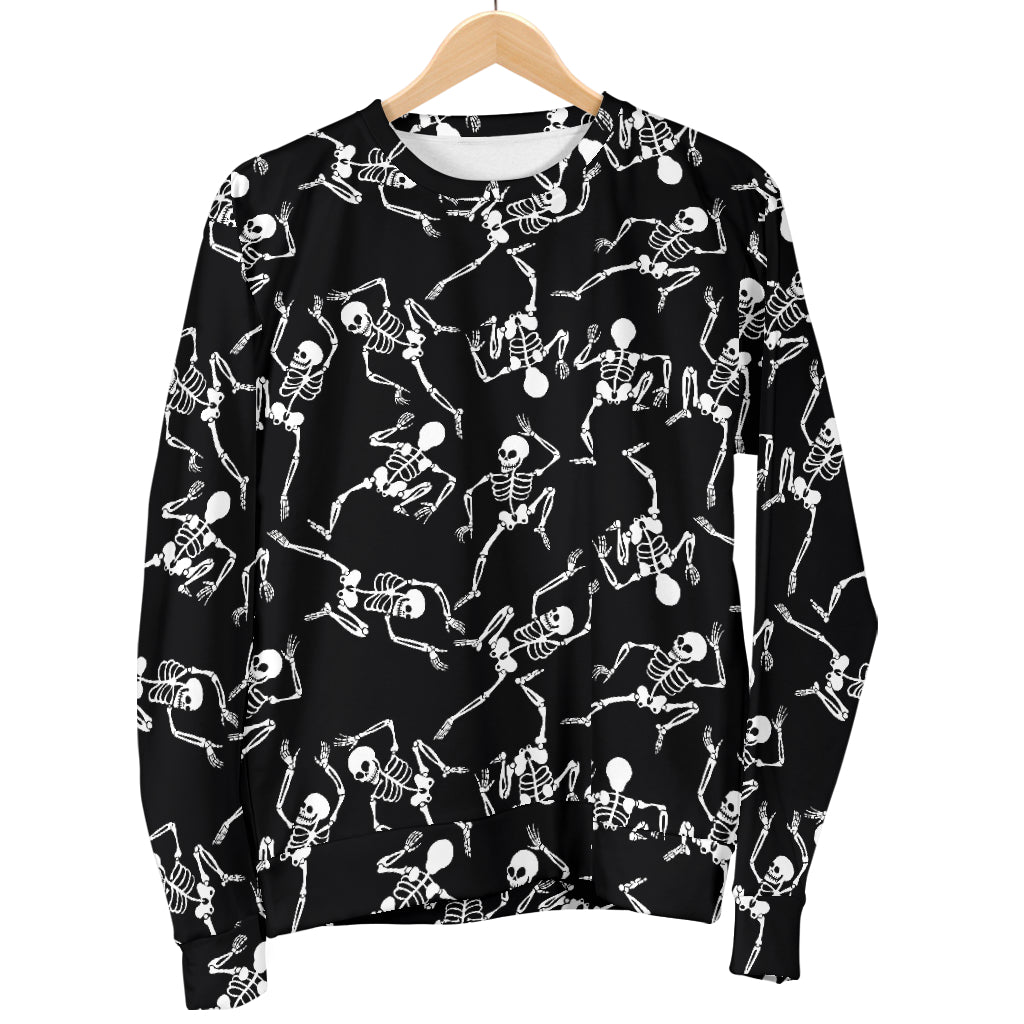 Skeleton Style Print Women Long Sleeve Sweatshirt