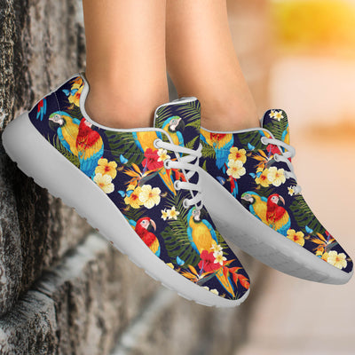 Parrot Themed Design Athletic Shoes