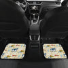 Cow Farm Design Print Car Floor Mats Front Back