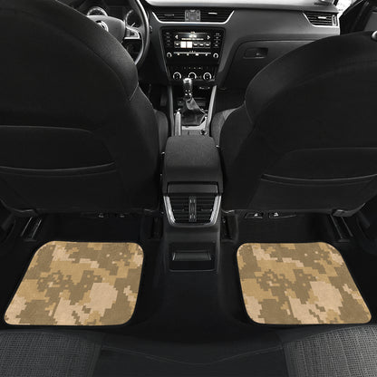 ACU Digital Desert Camouflage Car Floor Mats Front Back