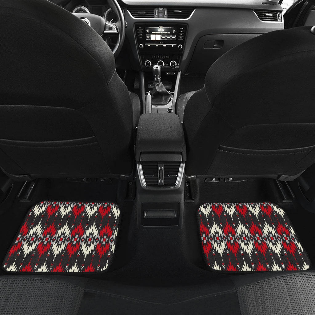 Southwestern Pattern Car Floor Mats Front Back
