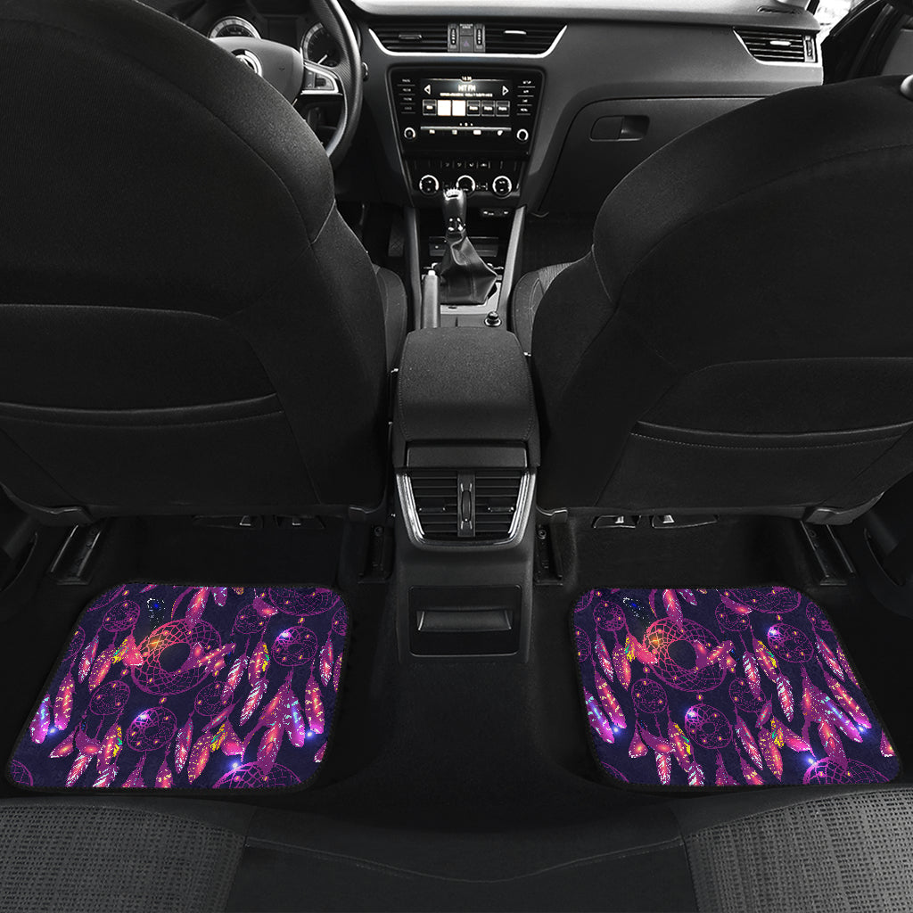 Dream catcher neon Car Floor Mats Front Back