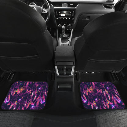Dream catcher neon Car Floor Mats Front Back