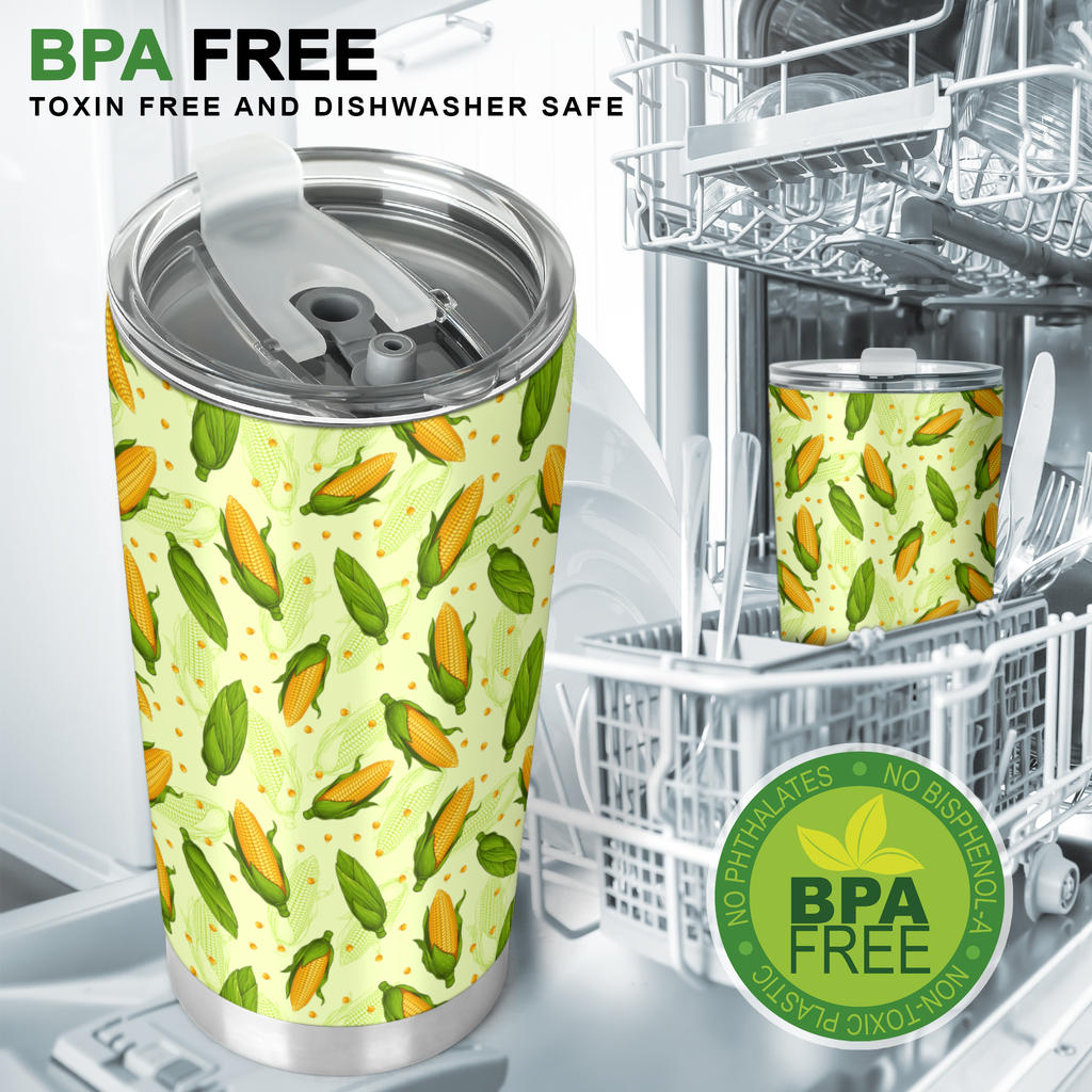 Agricultural Fresh Corn cob Print Pattern Tumbler
